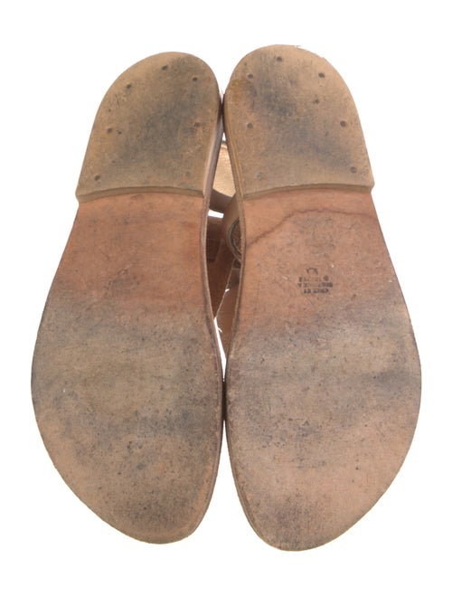 K Jacques St. Tropez Leather Gladiator Sandals