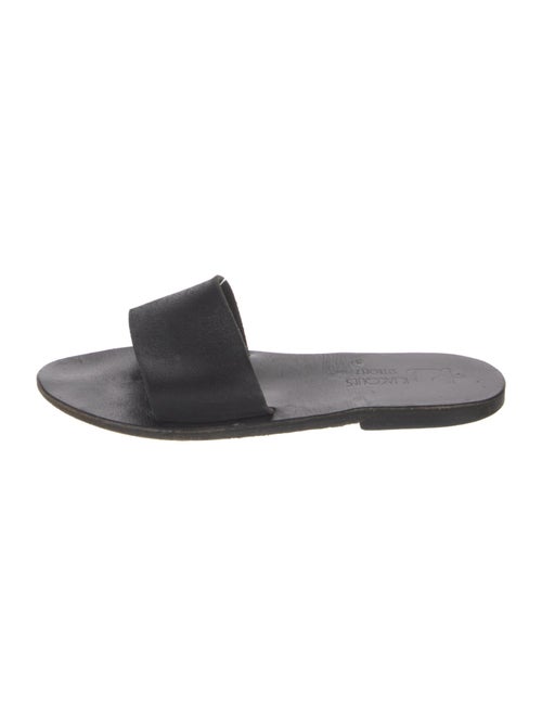 K Jacques St. Tropez Leather Slides