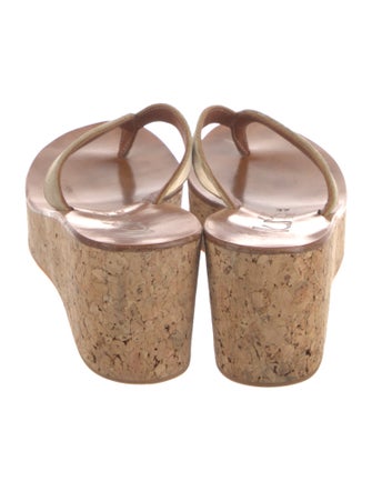 K Jacques St. Tropez Leather Slides