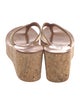K Jacques St. Tropez Leather Slides