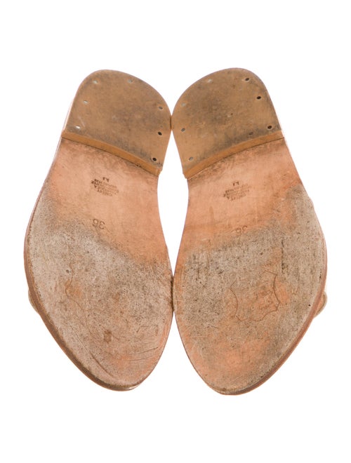 K Jacques St. Tropez Leather Slides