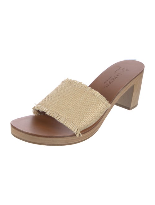 K Jacques St. Tropez Straw Slides