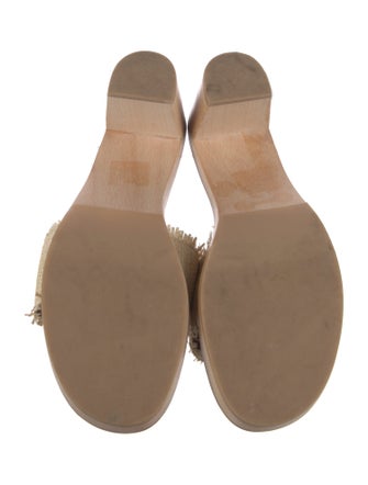 K Jacques St. Tropez Straw Slides