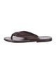 K Jacques St. Tropez Leather Slides