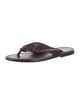 K Jacques St. Tropez Leather Slides