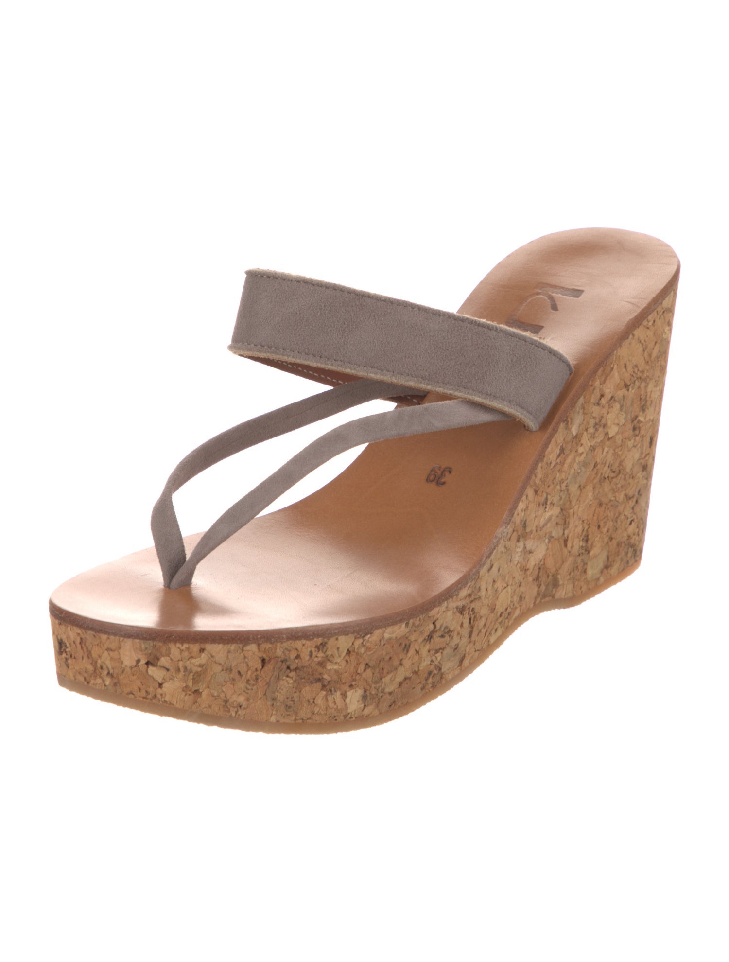 K Jacques St. Tropez Suede Sandals