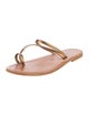 K Jacques St. Tropez Leather Slides