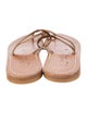 K Jacques St. Tropez Leather Slides