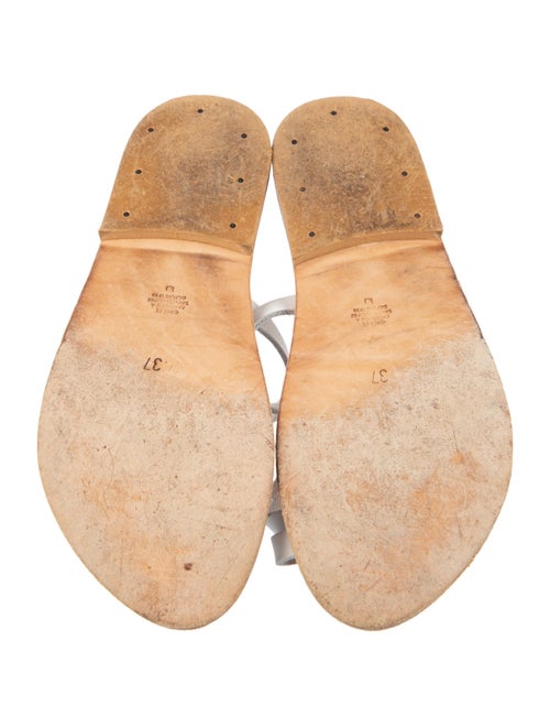 K Jacques St. Tropez Leather Slides