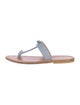 K Jacques St. Tropez Leather Slides