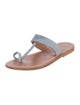 K Jacques St. Tropez Leather Slides