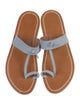 K Jacques St. Tropez Leather Slides
