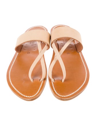 K Jacques St. Tropez Suede Slides