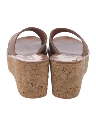 K Jacques St. Tropez Leather Slides