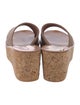 K Jacques St. Tropez Leather Slides