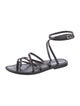 K Jacques St. Tropez Leather Gladiator Sandals