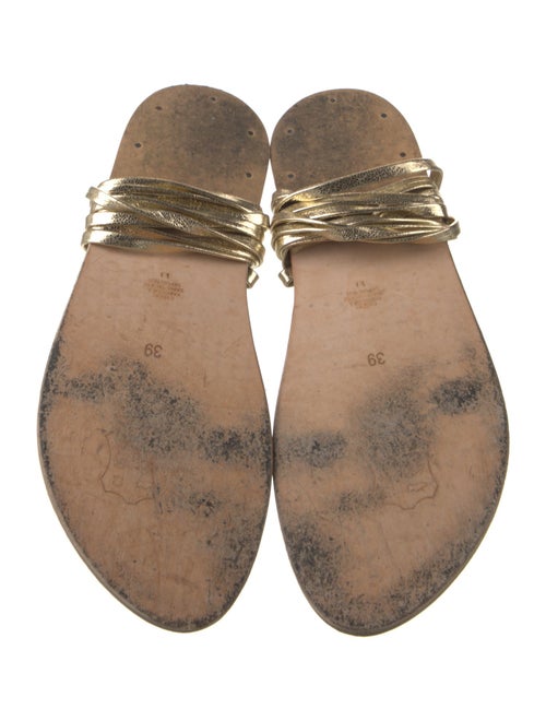 K Jacques St. Tropez Leather Gladiator Sandals