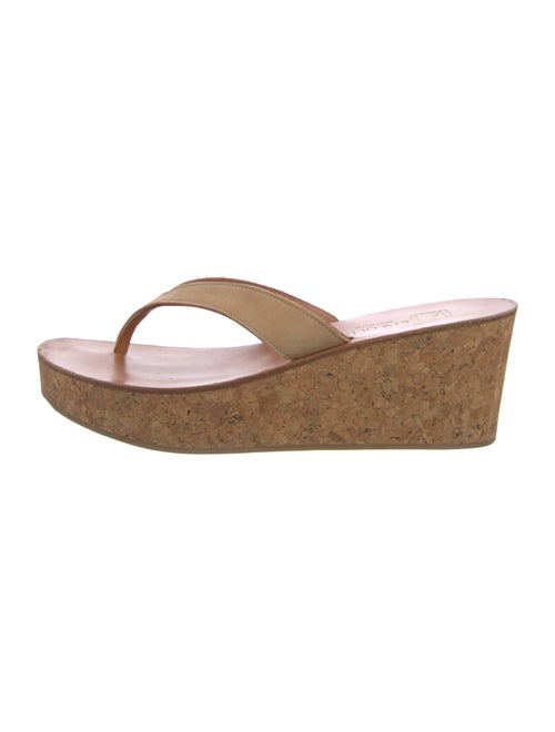 K Jacques St. Tropez Leather Flip Flops