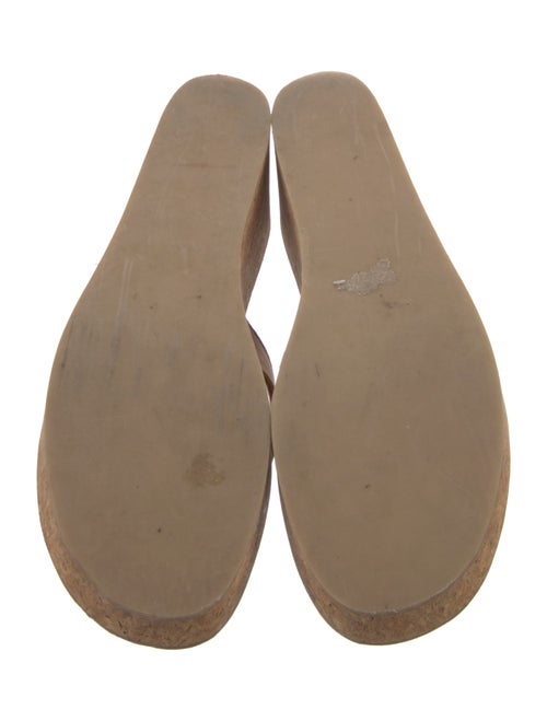 K Jacques St. Tropez Leather Flip Flops
