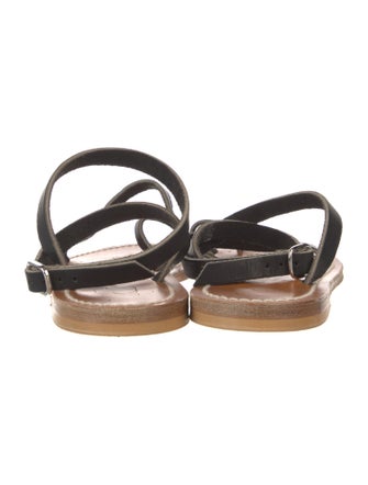 K Jacques St. Tropez Leather Gladiator Sandals