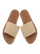 K Jacques St. Tropez Straw Slides