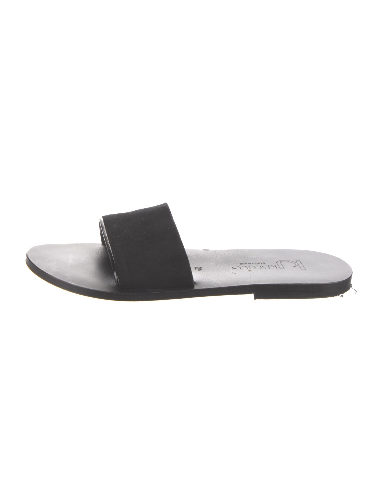 K Jacques St. Tropez Suede Slides