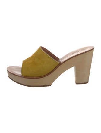 K Jacques St. Tropez Suede Mules