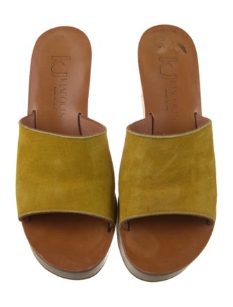 K Jacques St. Tropez Suede Mules