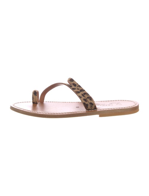 K Jacques St. Tropez Ponyhair Sandals