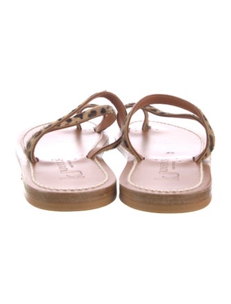 K Jacques St. Tropez Ponyhair Sandals