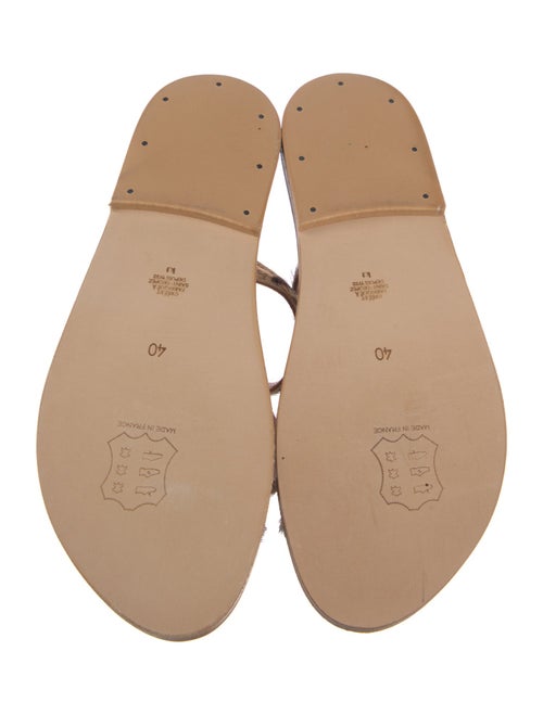 K Jacques St. Tropez Ponyhair Sandals