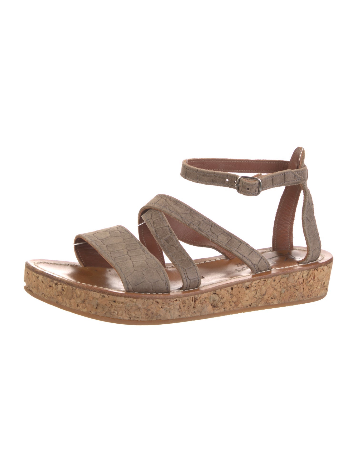 K Jacques St. Tropez Leather Espadrilles