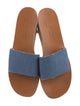 K Jacques St. Tropez Leather Slides