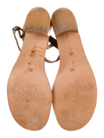 K Jacques St. Tropez Suede Slingback Sandals