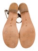 K Jacques St. Tropez Suede Slingback Sandals