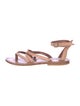 K Jacques St. Tropez Leather Gladiator Sandals