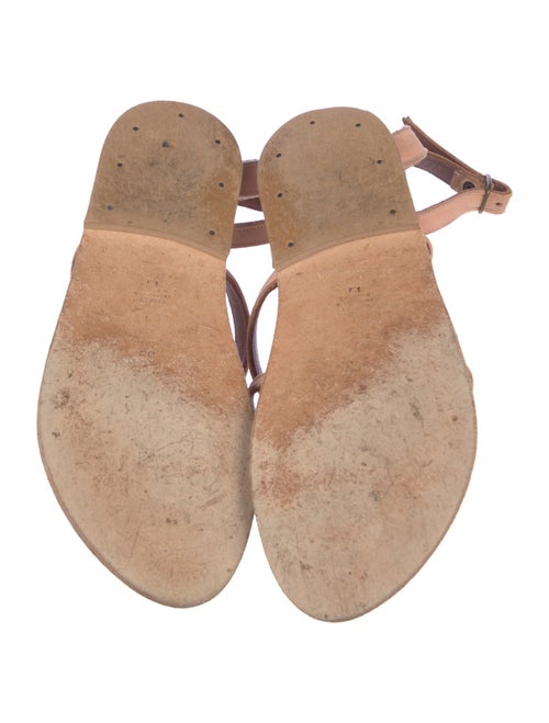 K Jacques St. Tropez Leather Gladiator Sandals