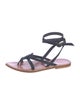 K Jacques St. Tropez Leather Gladiator Sandals