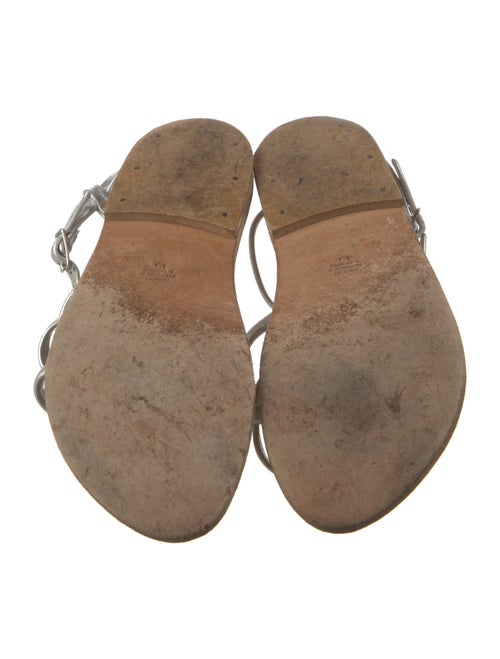 K Jacques St. Tropez Leather Gladiator Sandals