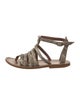K Jacques St. Tropez Leather Gladiator Sandals
