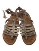 K Jacques St. Tropez Leather Gladiator Sandals