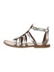 K Jacques St. Tropez Leather Gladiator Sandals