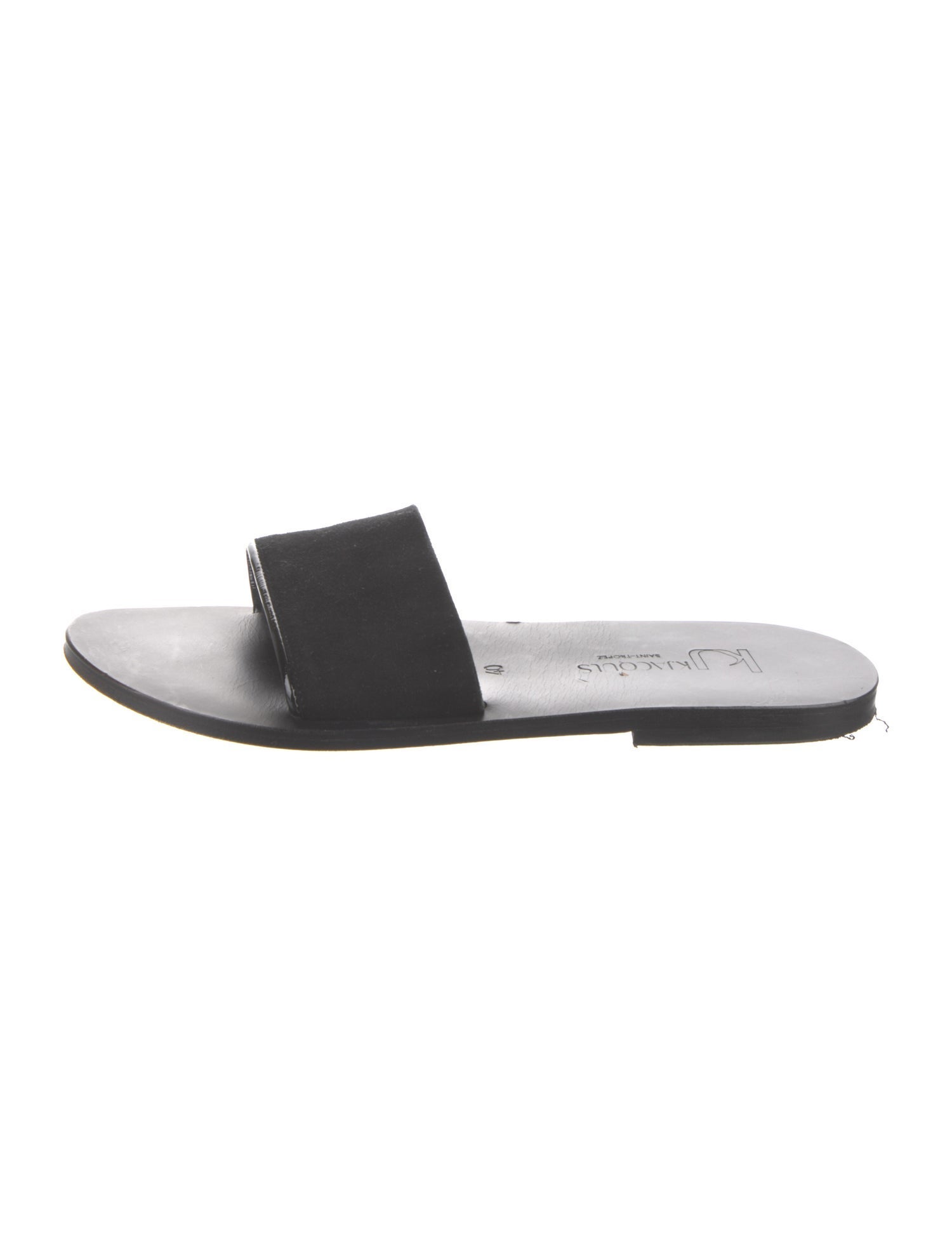 K Jacques St. Tropez Suede Slides