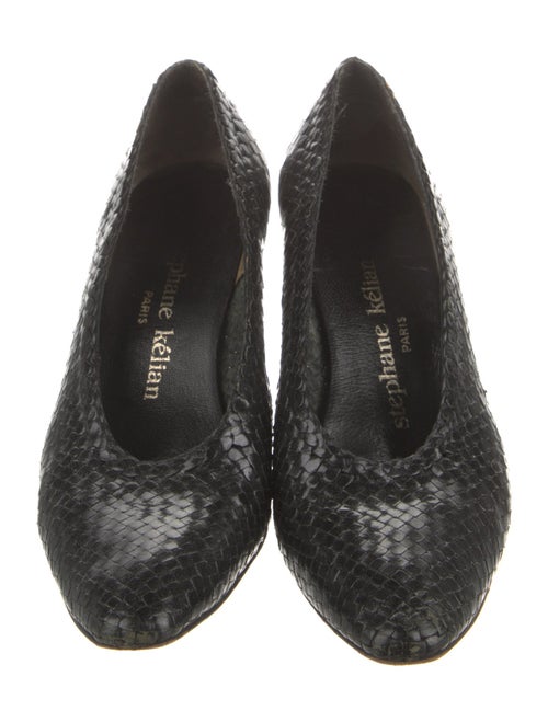 Stephane Kélian Leather Pumps