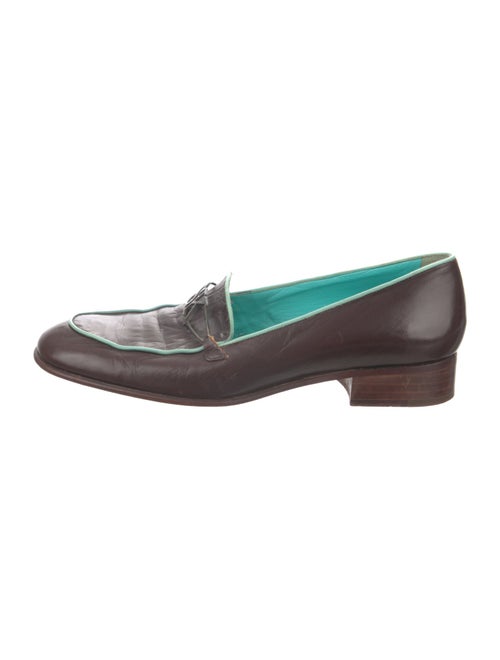 Stephane Kélian Leather Loafers