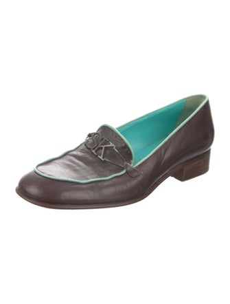 Stephane Kélian Leather Loafers