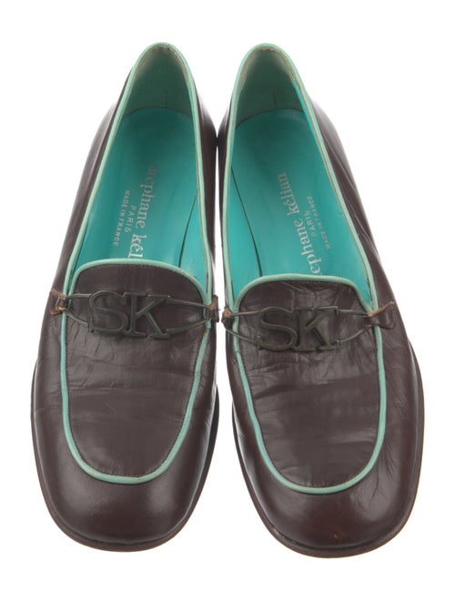 Stephane Kélian Leather Loafers