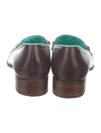 Stephane Kélian Leather Loafers