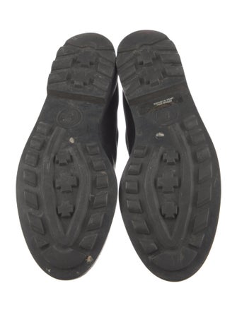 Stephane Kélian Leather Combat Boots