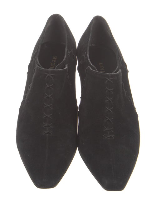 Stephane Kélian Suede Whipstitch Trim Pumps